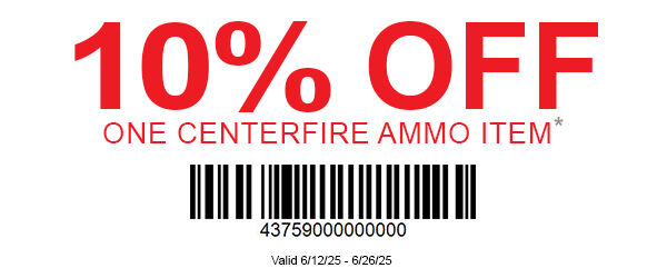 10 Percent off Centerfire Coupon 10 Percent off Centerfire Coupon